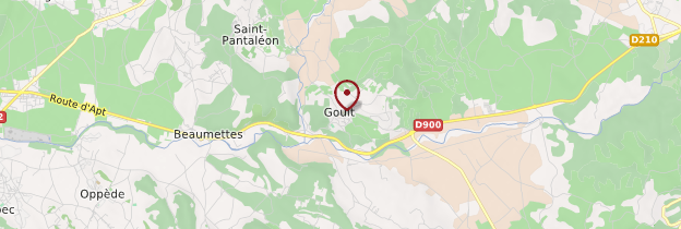 Carte Goult - Provence