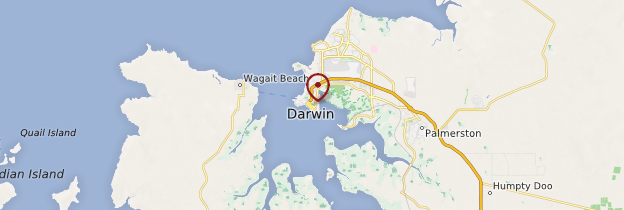 Carte Darwin - Australie