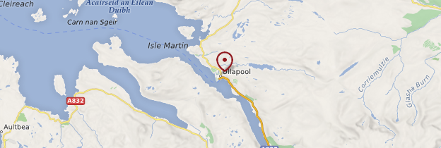 Carte Ullapool - Écosse