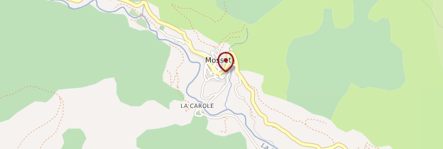 Carte Mosset - Languedoc-Roussillon