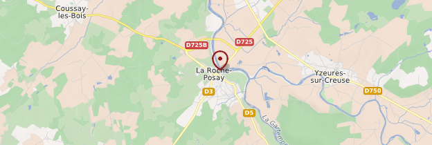 Carte La Roche-Posay - Poitou, Charentes
