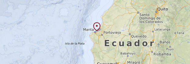 Carte Manta - Équateur