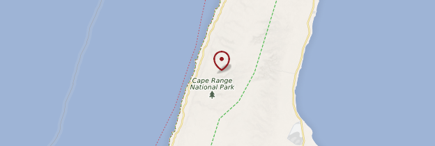 Carte Cape Range National Park - Australie