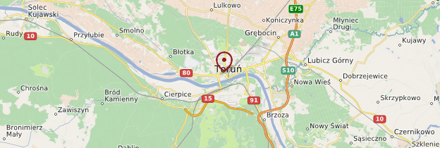 Carte Toruń - Pologne