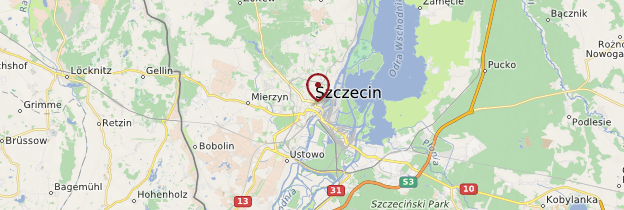 Carte Szczecin - Pologne