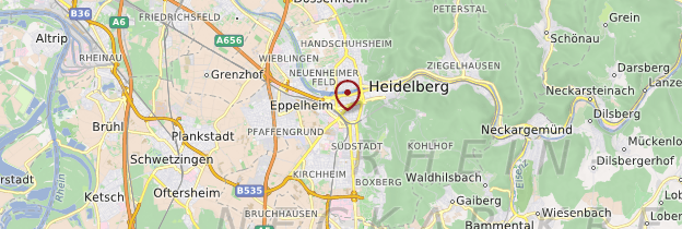 heidelberg carte allemagne Heidelberg | Bade Wurtemberg | Guide et photos | Allemagne 