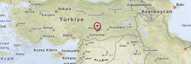 Carte Akdamar - Turquie
