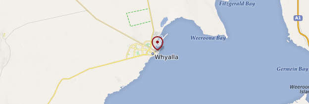 Carte Whyalla - Australie