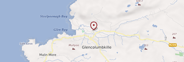 Carte Glencolumbkille (Gleann Cholm Cille) - Irlande