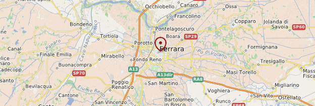 Carte Ferrara (Ferrare) - Italie