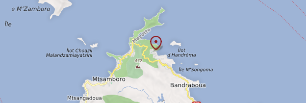 Carte Handréma - Mayotte