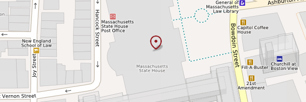 Carte Massachusetts State House - Boston
