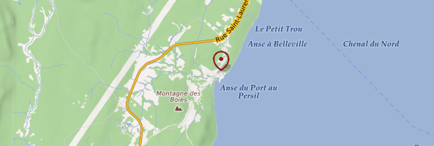 Carte Port-au-Persil - Québec