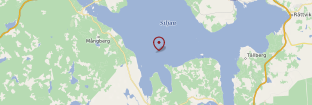 Carte Lac Siljan - Suède