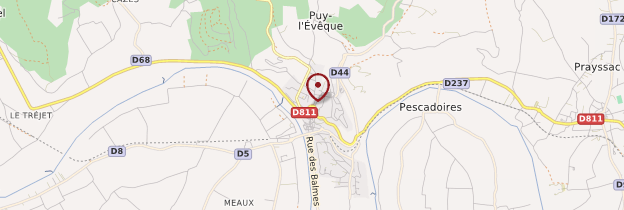 Carte Puy-l'Évêque - Midi toulousain - Occitanie