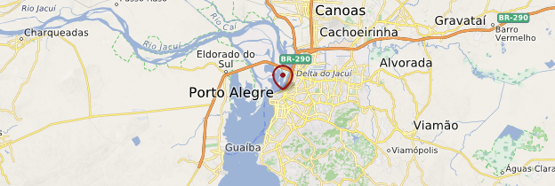 Carte Porto Alegre - Brésil