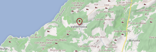 Carte Valldemossa - Majorque