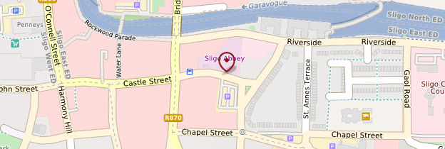 Carte Sligo Abbey - Irlande