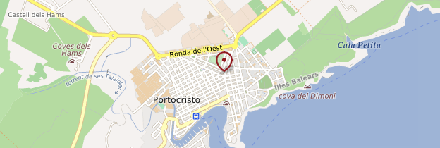 Carte Porto Cristo - Majorque