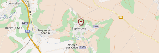 Carte Septmonts - Picardie