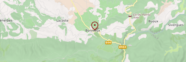 Carte Bonnieux - Provence