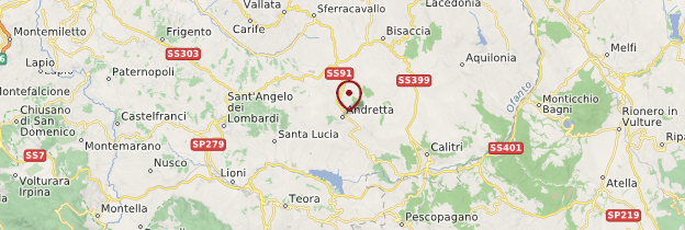 Carte Andretta - Italie
