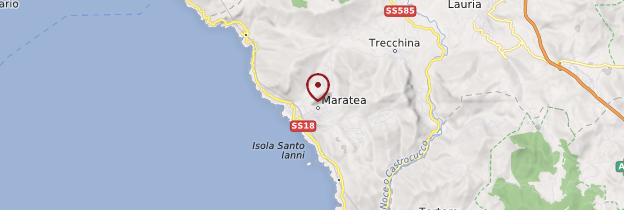 Carte Maratea - Italie