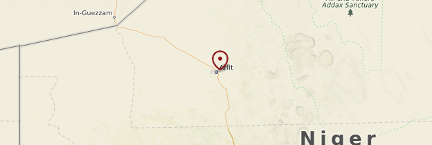 Carte Arlit - Niger