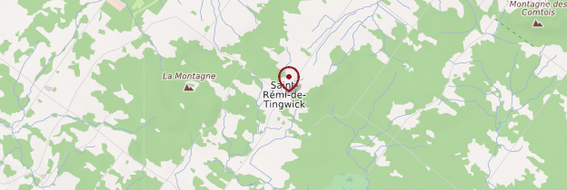 Carte Saint-Rémi-de-Tingwick - Québec