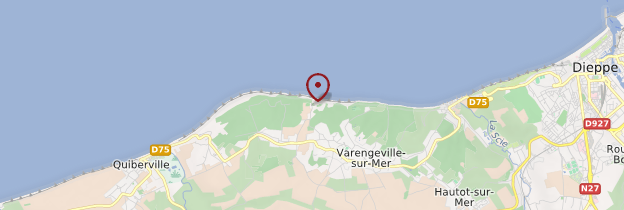 Carte Varengeville-sur-Mer - Normandie