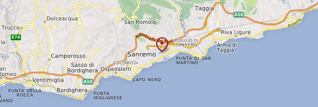 Carte San Remo - Italie