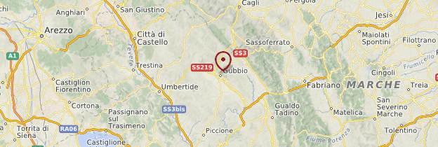 Carte Gubbio - Italie