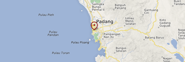 Carte Padang - Sumatra