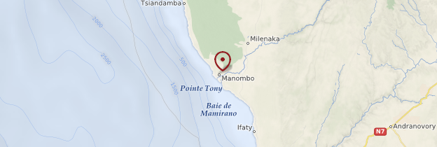 Carte Manombo - Madagascar