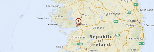 Carte Comté de Galway - Irlande