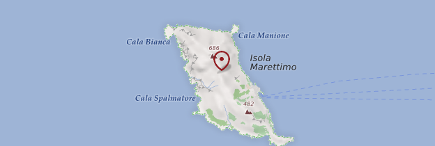 Carte Marettimo - Sicile