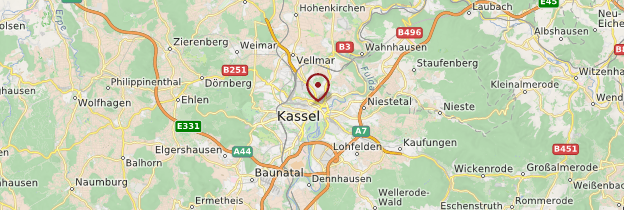 kassel allemagne carte Kassel (Cassel) | Hesse | Guide et photos | Allemagne | Routard.com