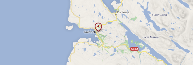 Carte Gairloch - Écosse