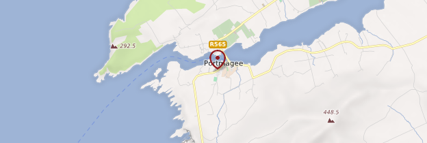 Carte Portmagee (An Caladh) - Irlande
