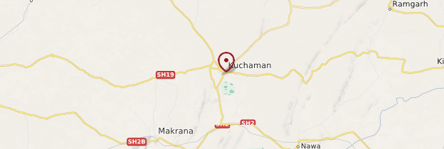 Carte Kuchaman - Rajasthan