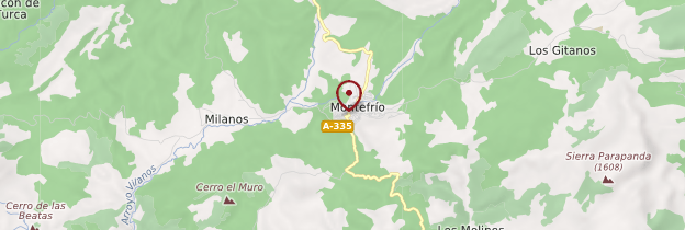 Carte Montefrio - Andalousie