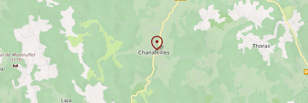 Carte Chanaleilles - Auvergne