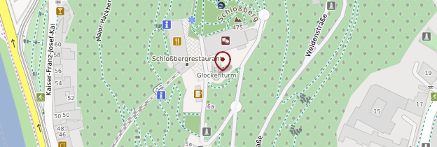 Carte Glockenturm (Tour de l'Horloge) - Autriche