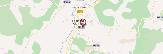 Carte La Bastide-Clairence - Pays basque et Béarn