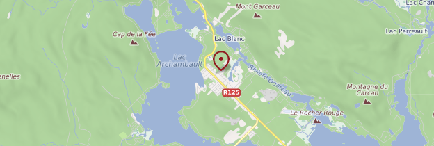 Carte Saint-Donat - Québec