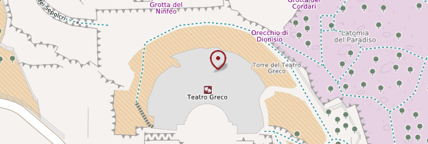Carte Théâtre grec - Sicile