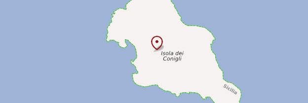 Carte Isola dei Conigli - Sicile