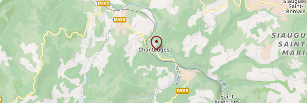 Carte Chanteuges - Auvergne
