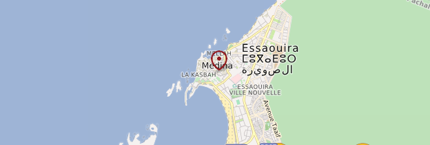 Carte Médina d'Agadir - Maroc