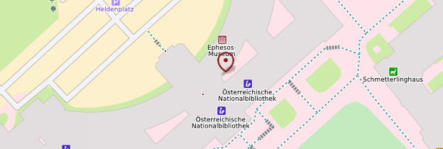 Carte Hofburg - Vienne